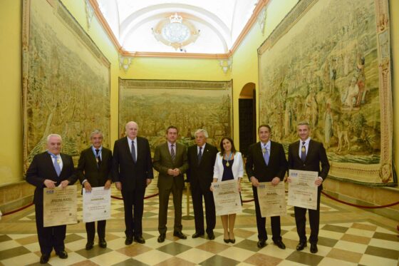 Grupo Azvi, Ayesa, Konecta, BBVA y Telefónica reciben insignias de oro de AICO por su destacada presencia en Iberoamércia