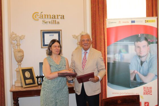 Inserta Empleo y la Cámara de Comercio de Sevilla fomentan el empleo de las personas con discapacidad