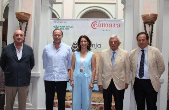 Clausura de la Asamblea de la Lonja de Cereales de Sevilla