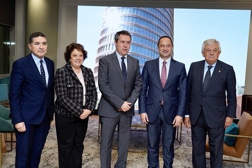 Inauguración del Club Cámara Antares en Torre Sevilla