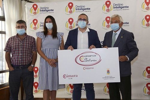 Sello «Comercio de Confianza» en los Palacios