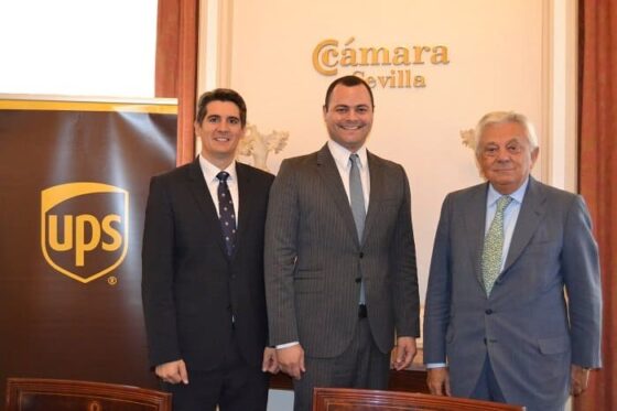 UPS opera en el aeropuerto de Sevilla con un avión de carga de 20 toneladas que conecta Sevilla con Vitoria y Colonia