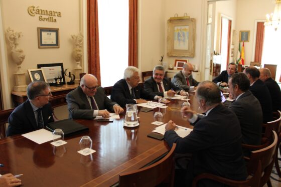 Encuentro para abordar los presupuestos para la provincia de Sevilla de 2025