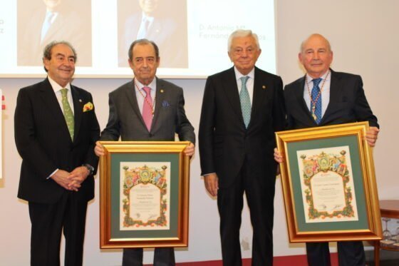 La Cámara distingue con su Medalla de Oro a Antonio Mª Fernández Palacios y a Julio Cuesta Domínguez