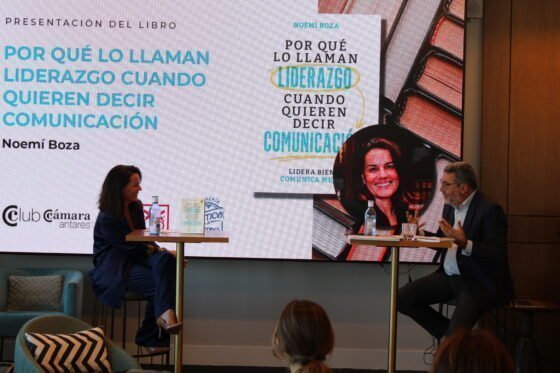 ‘Por qué lo llaman liderazgo cuando quieren decir comunicación’, nuevo libro de Noemí Boza