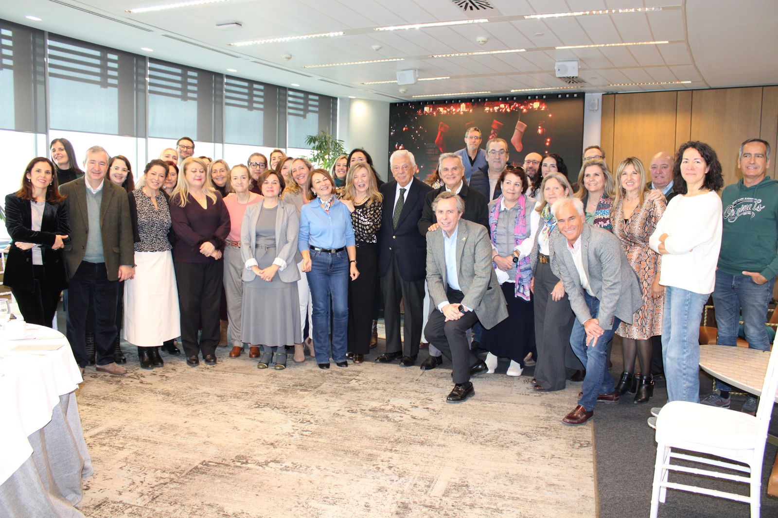 La Cámara en las tradicionales migas con la Prensa