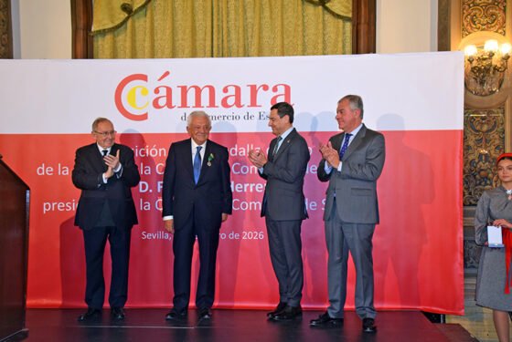 Francisco Herrero, Medalla de Oro de la Cámara de Comercio de España