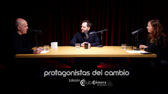 Club Cámara Antares se suma al videopodcast ‘Protagonistas del Cambio’ para visibilizar el talento empresarial
