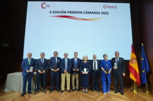 La Cámara de Sevilla asiste a la entrega de premios de la Cámara de España que distinguen las mejores iniciativas