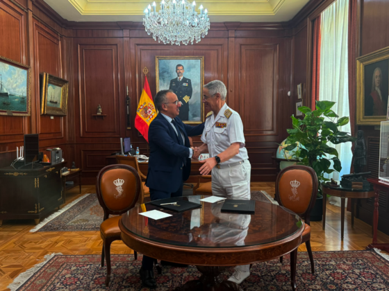 Ghenova colaborará con la Armada Española en actividades de I+D+i